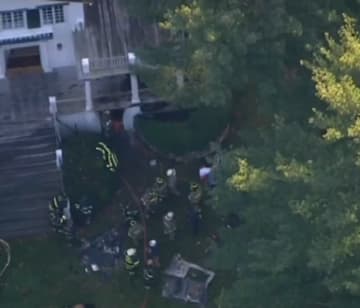 A fire broke out at a Katonah residence Friday morning. 
