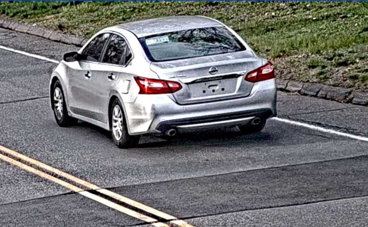 The vehicle believed to be tied to an armed robbery at a CVS store in Longmeadow Thursday, May 5.