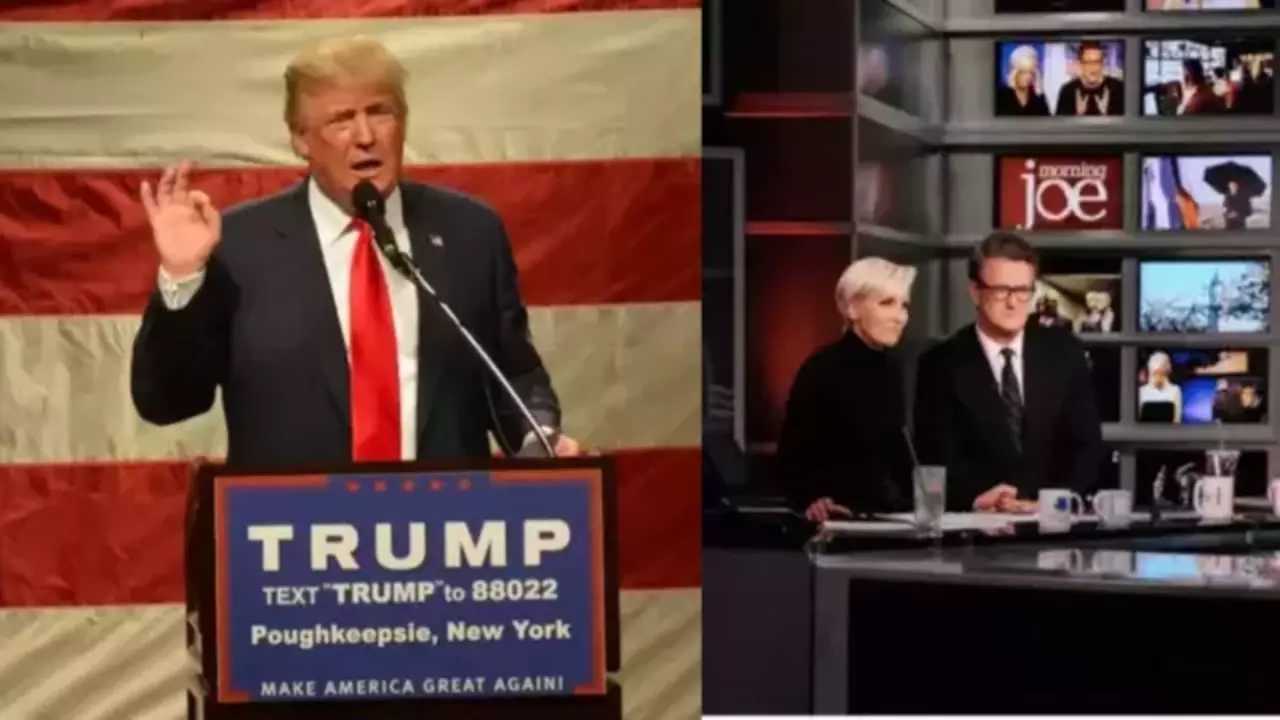 President Donald Trump is continuing to fight with "Morning Joe."