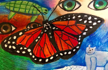 Nitya Malhotra's beautiful reworked rendering of her original entry in the Endangered Species Youth Art Contest illustrates her perseverance, determination and hard work.