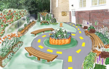 The Larchmont Public Library will dedicate “Ryder’s Children’s Garden” Sept. 26. 
