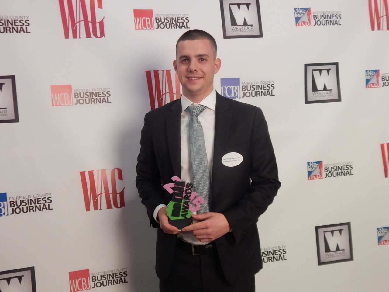 Tom "Sarge" Barzelatto, pictured, wins a "Milli" award.