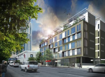 The Printhouse would feature 71 units designed to attract young professionals to New Rochelle.