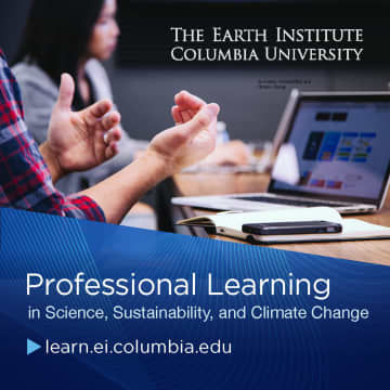 The Earth Institute at Columbia University is excited to offer virtual professional learning opportunities for spring 2021.