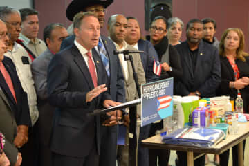 Rob Astorino announced the county is launching a drive for the people of Puerto Rico.