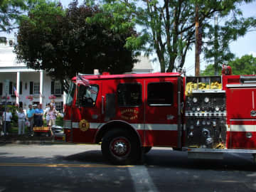 Rhinebeck firefighters battled an electrical fire at the local Stop & Shop on Monday.