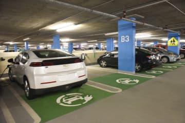 The Valley Hospital's new charging stations have received recognition from the White House.
