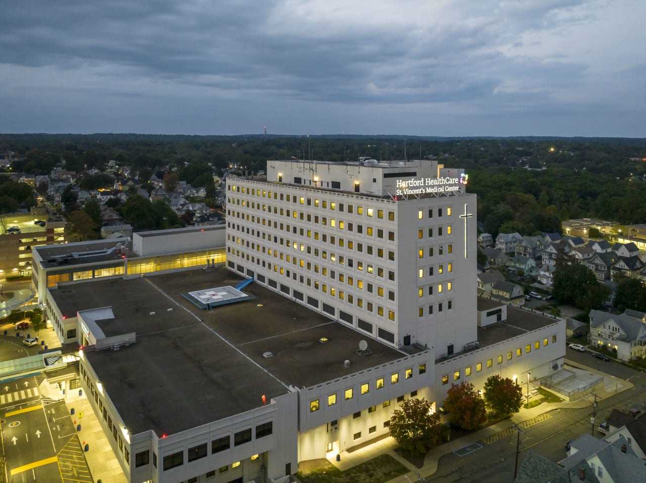 St. Vincent's Medical Center in Bridgeport was one of several Connecticut hospitals to receive an "A" grade for patient safety from the Leapfrog Group.