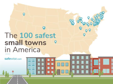 The 100 safest small towns in America.