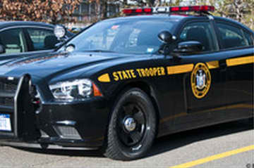 New York State Police arrested James E. Manning Jr. after an auto accident March 6.