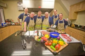 The Weston Volunteer Fire Department Chili Team took home second place in their category at Westport's Mac ChiliFest Sunday.