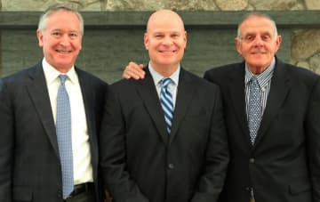 From left: Mark Davis, Mark Feinberg and Dick Whitcomb