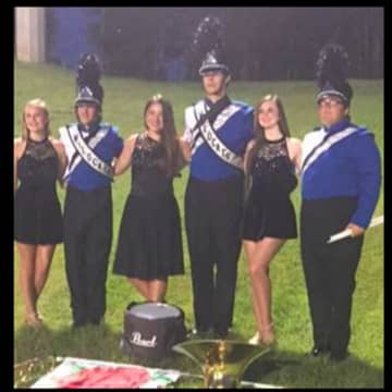 The White Plains High School Band -- the Blue Brigade -- received an overall superior rating and all A's in sight reading.