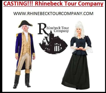 Presidential personalities are wanted by the Rhinebeck Tour Company to work as weekend tour guides.