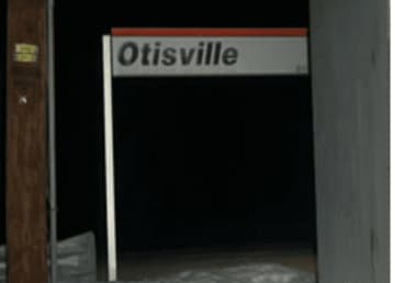 The Otisville train station.