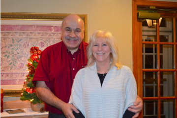 Michael and Linda Shakro, who own Michael's at the Grove in Bethel, are holding a Christmas show called "Home for the Holidays."