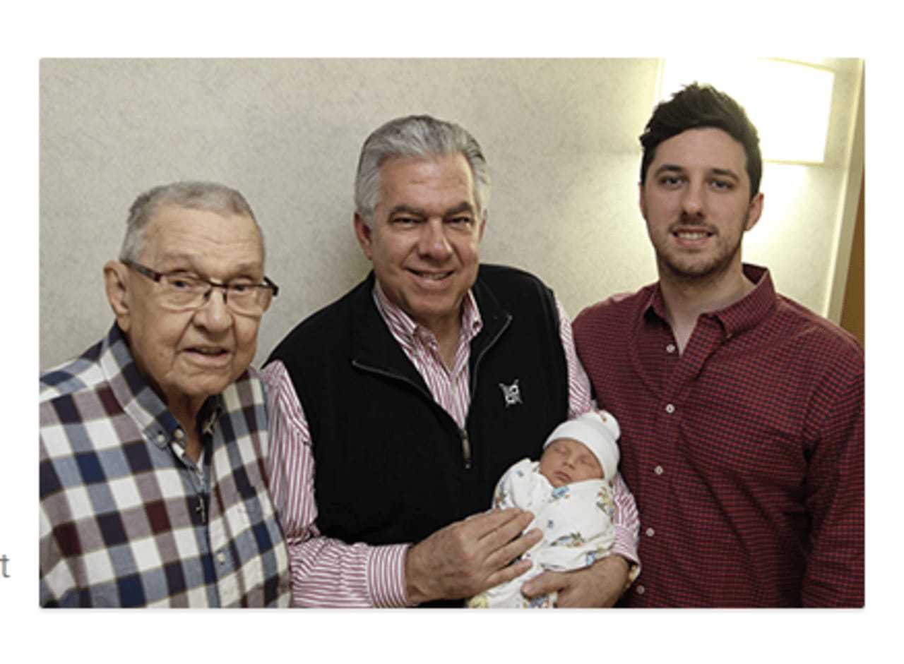 Shea Elizabeth McCarten's is the first baby in the fourth generation of her mother's immediate family and the 18th Belthoff to be born at Holy Name Medical Center.