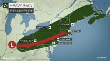 A look at the system that will bring heavy rain to the region.