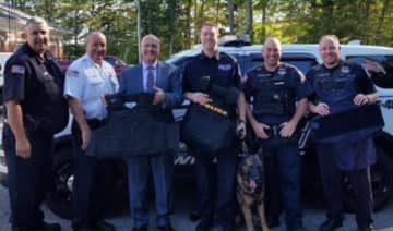 The Kent Police Department has received five new body armor vests.