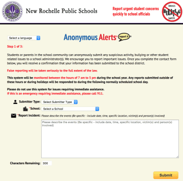 The New Rochelle School District has introduced a new anti-bullying app from a Westchester-based organization.