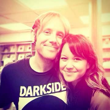 Dumont's Geoff Rickly with girlfriend and Food. Curated. founder Liza De Guia.