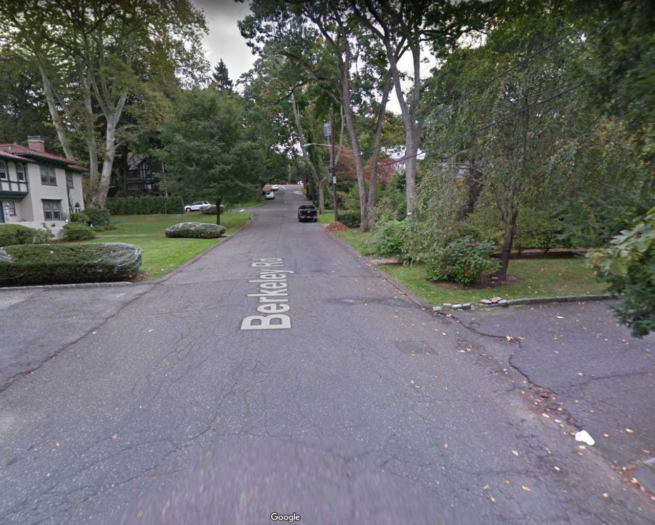 Berkley Road in Scarsdale.