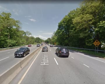 The Hutchinson River Parkway in Pelham.