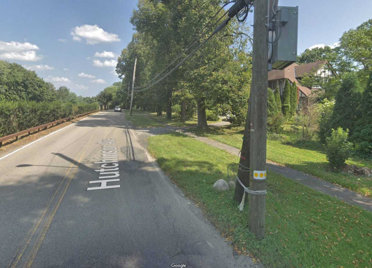 Hutchinson Avenue in Scarsdale.