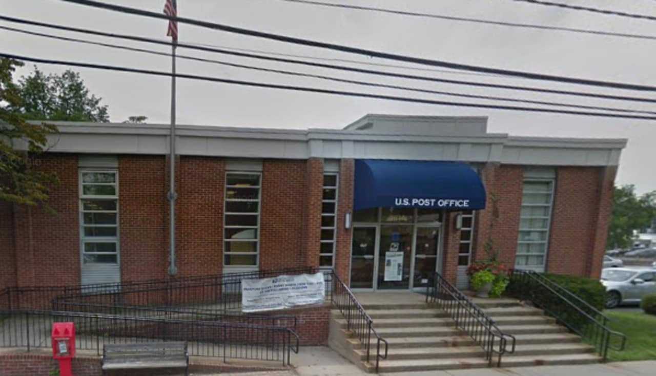 Darien Post Office, located at 30 Corbin Drive