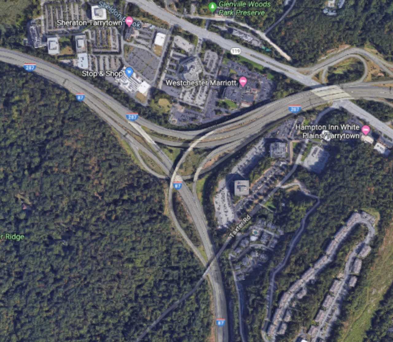 I-287 in the town of Greenburgh
