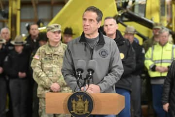 Governor Andrew Cuomo announces a state of emergency.