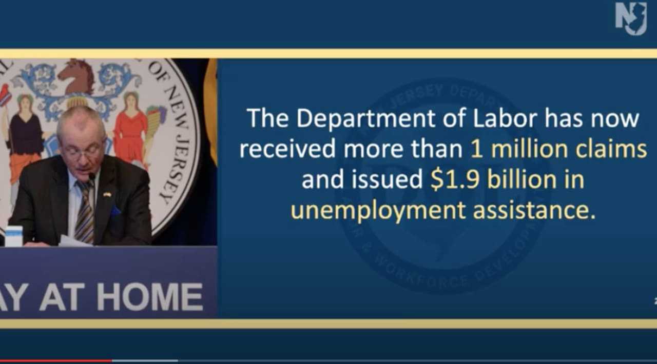 Gov. Phil Murphy described the COVID-19 epidemic as a "once in forever" health-care crisis and economic crisis.