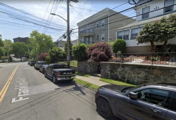 A fire broke out at 157 Franklin Ave. in New Rochelle.