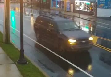 Surveillance video caught this image of an SUV suspected to be involved in a fatal hit-run crash earlier this month.