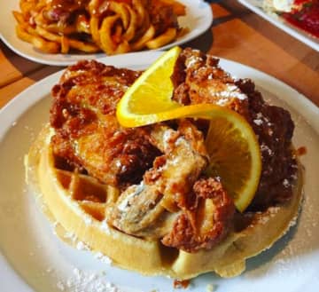 Chicken and Waffles from Brownstone.