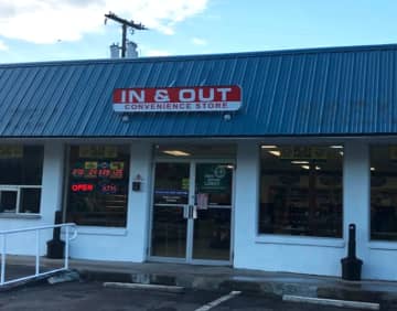 In & Out Convenience Store on Baltimore St. in Phillipsburg