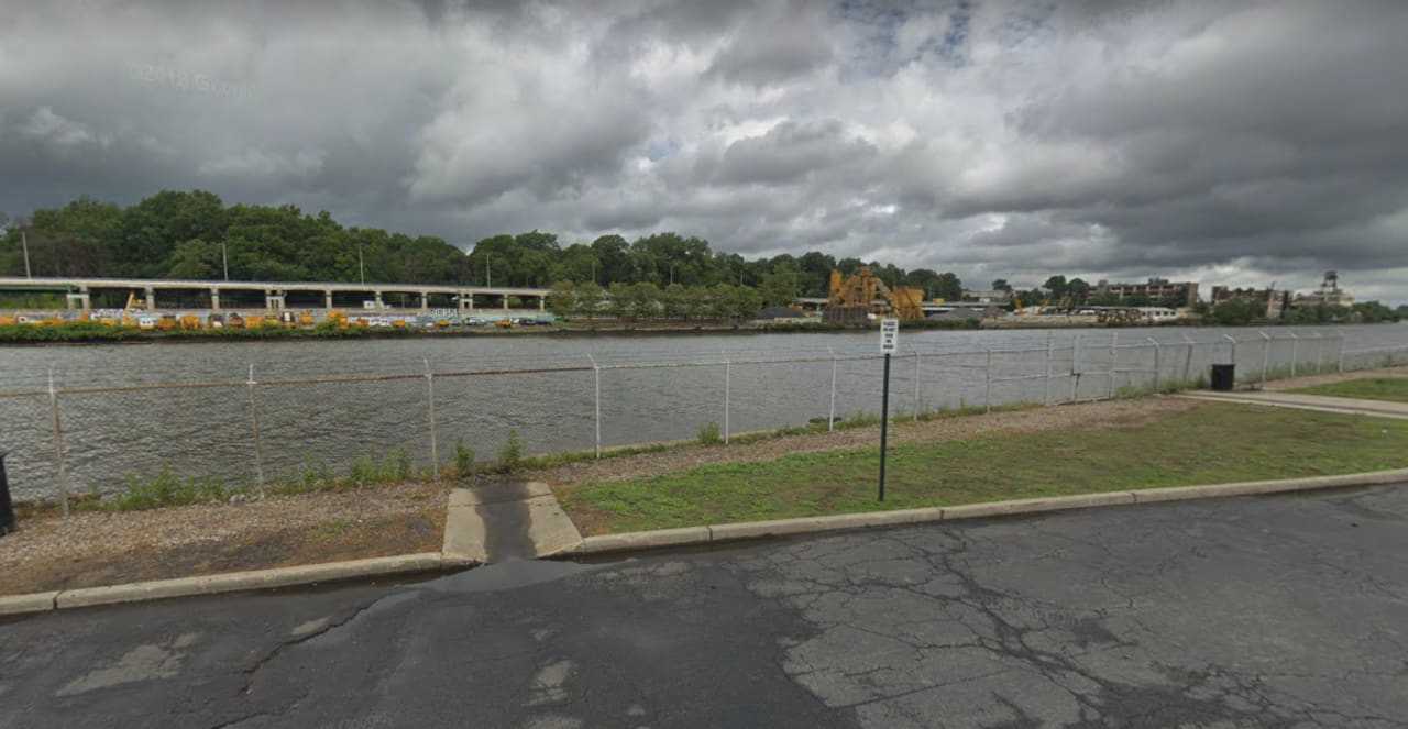 Passaic River in Kearny.