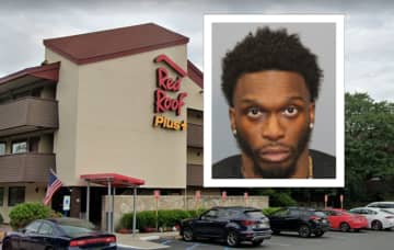 Damere Demarest was busted with a loaded handgun in the parking lot of a Secaucus motel, police said.
