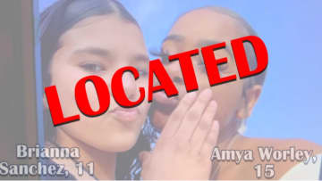 Brianna Sanchez, 11, and Amya Worley, 15, were found on Wednesday, according to Camden County authorities.