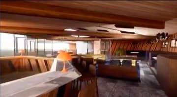 Renderings of the Concourse Club atop a Wood-Ridge hotel.