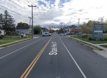 West Center Street near the intersection of McKee Street in Manchester, where two people received life-threatening injuries during a four-vehicle crash.