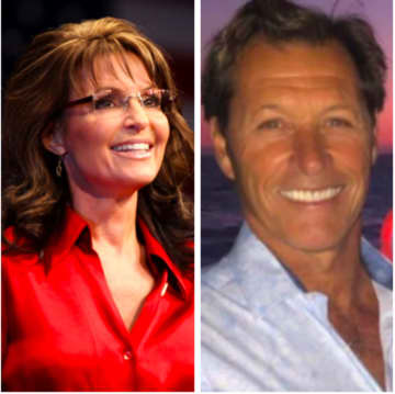 Sarah Palin and Ron Duguay.