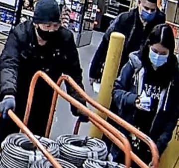 Suffolk County Crime Stoppers and Riverhead Town Police are seeking the public’s help to identify and locate three people who utilized gift cards obtained as part of a phone scam in February.