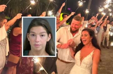 Jamie Lee Komoroski has been charged in the crash that killed Samantha Miller on her wedding night.