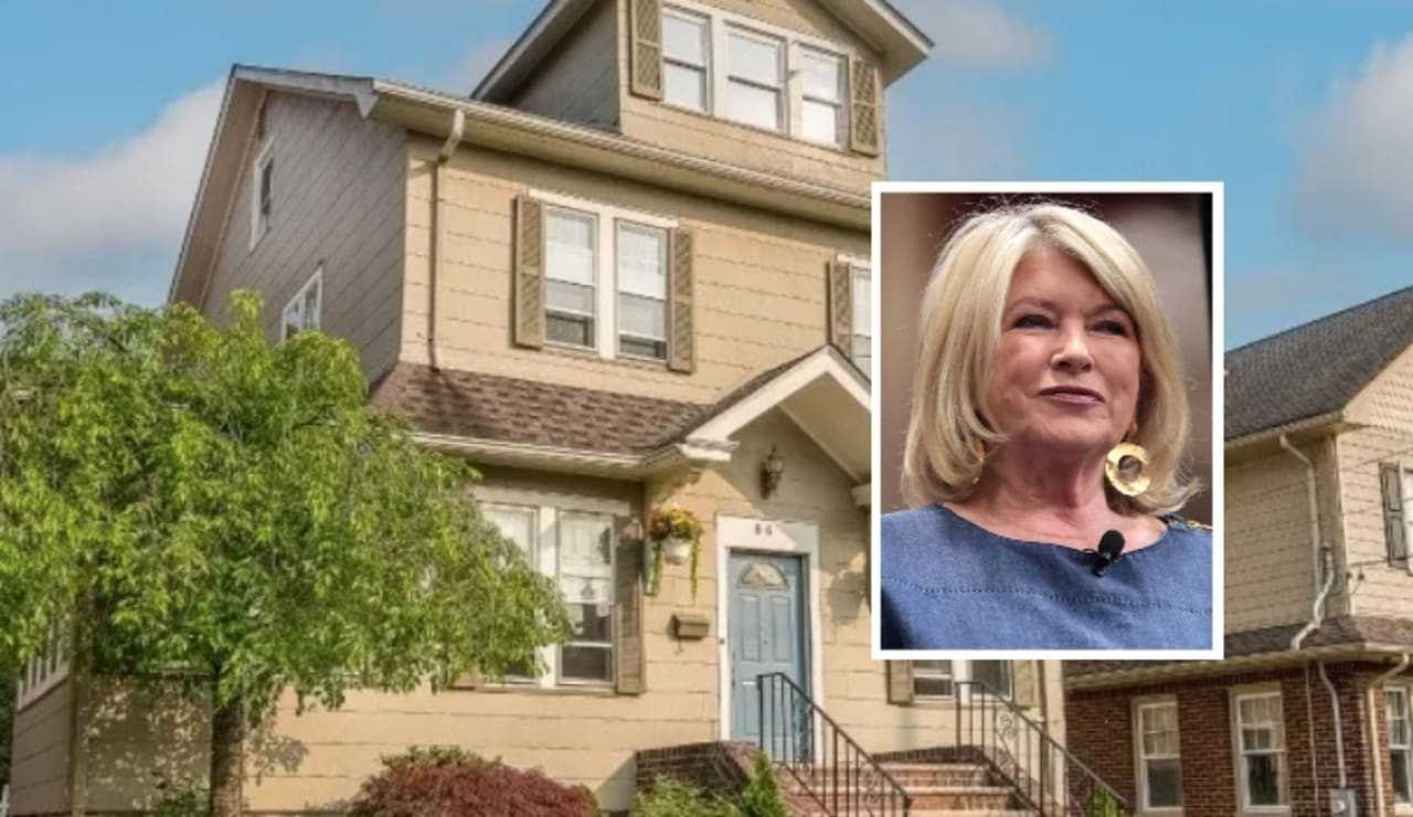 Martha Stewart's childhood home is on the market.