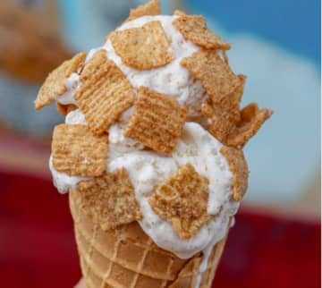Cinnamon Toast Crunch Ice Cream from Cake & Cone.