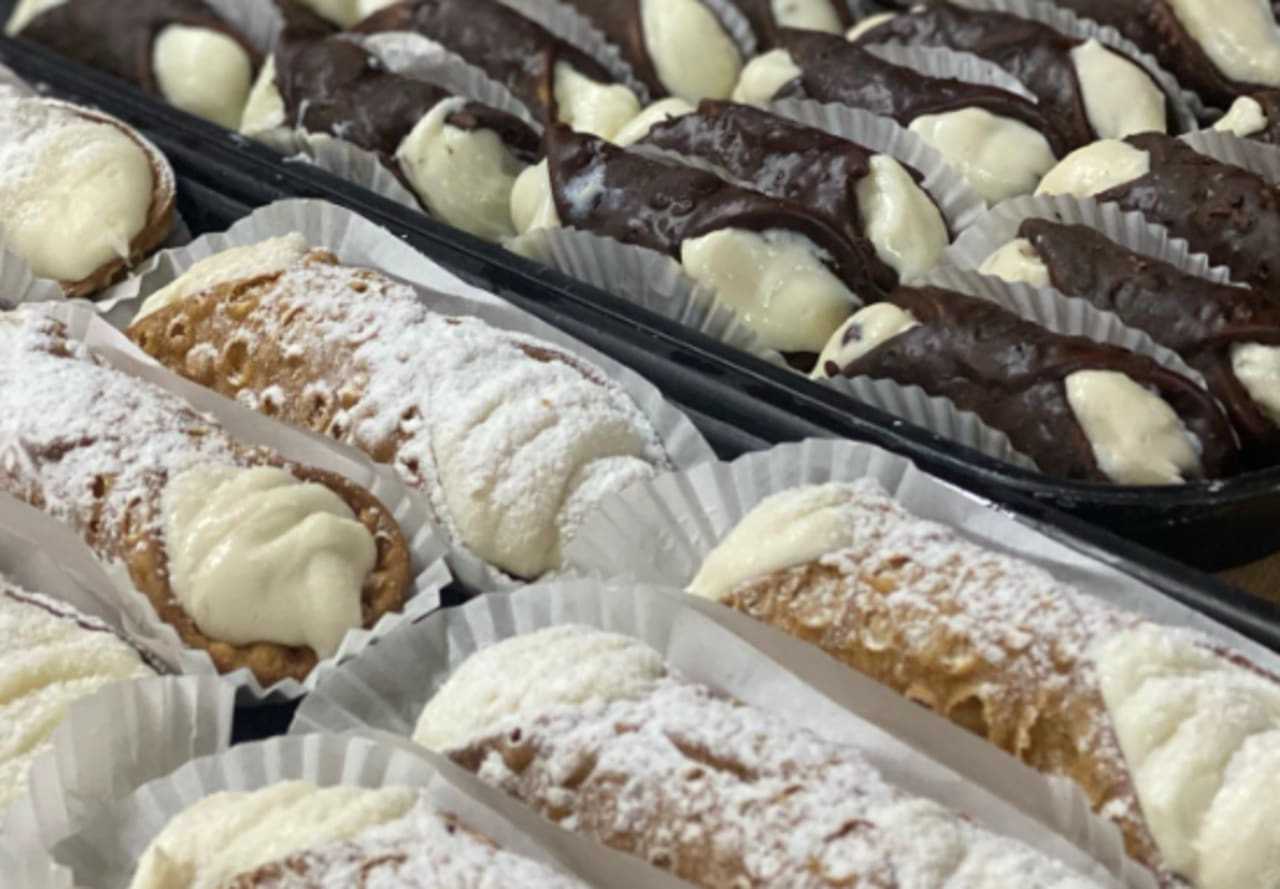 Cannoli from Sipos Bakery.