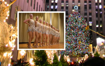 <p>The Radio City Rockettes and Rockefeller Center.</p>