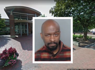 Mark Alonzo Williams and the HUB-Robeson Center at Penn State University where the incident happened.