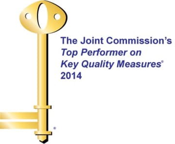 Valley Hospital was recognized as a Top performer on Key Quality Measures by The Joint Commission.